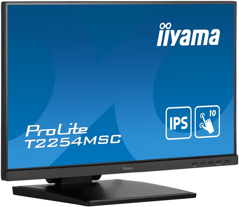 iiyama Prolite T2254MSC-B1AG 21.5" PCAP 10P-Touch FHD 16:9 21.5" 1920 x 1080pixels IPS 16:9 60Hz