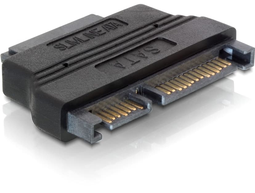 Delock Adapter SATA 22pin male > Slim SATA female 13pin SATA Hann SATA, Slim SATA Power Hun