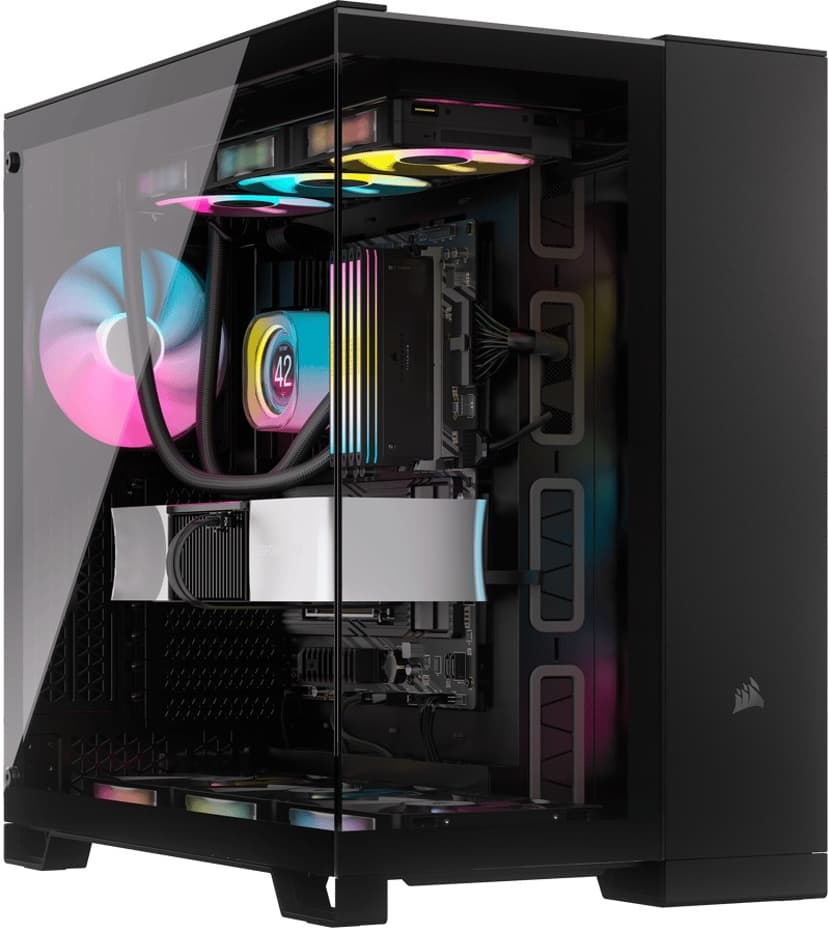 Corsair 6500X Glas Midi Tower Svart
