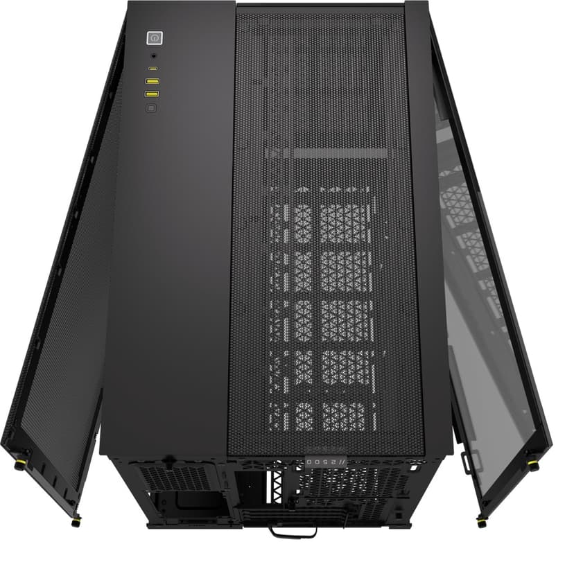 Corsair 2500X Glas Midi Tower Svart