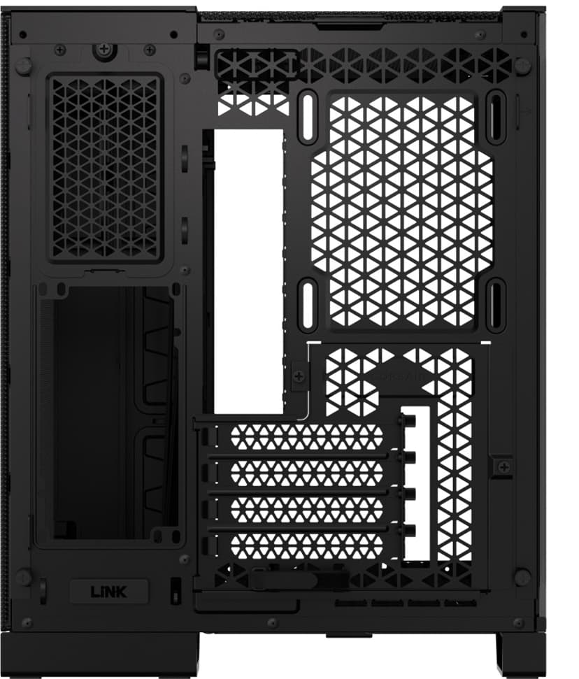Corsair 2500X Glas Midi Tower Svart