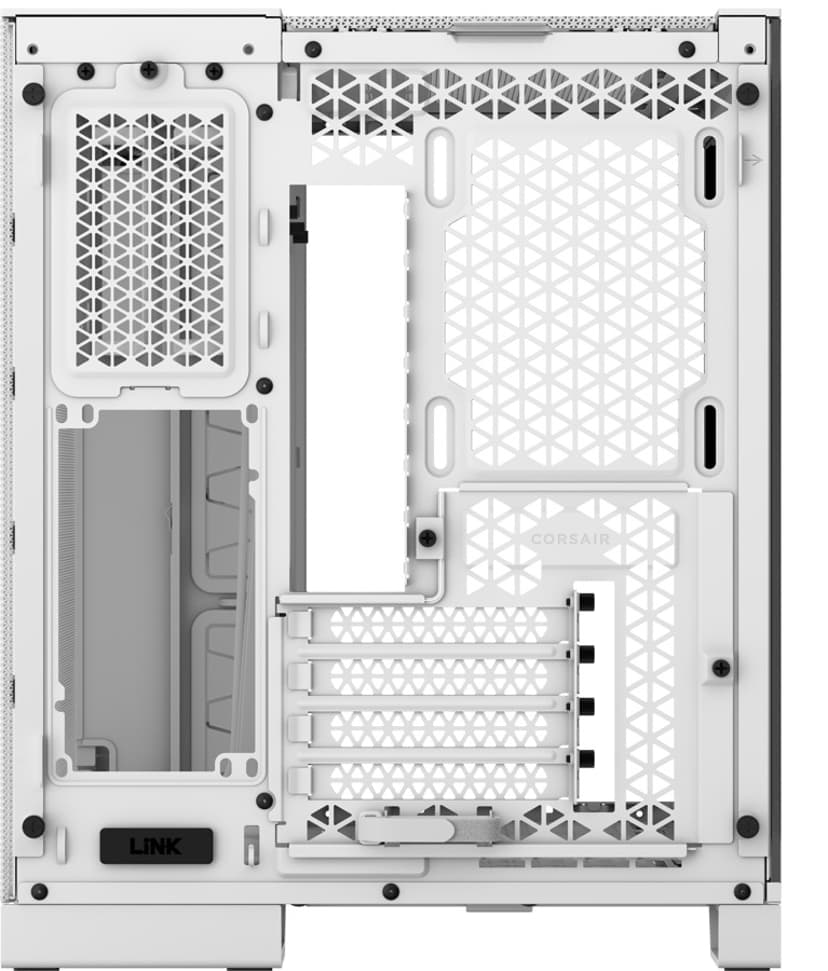 Corsair 2500X Glas Midi Tower Hvit