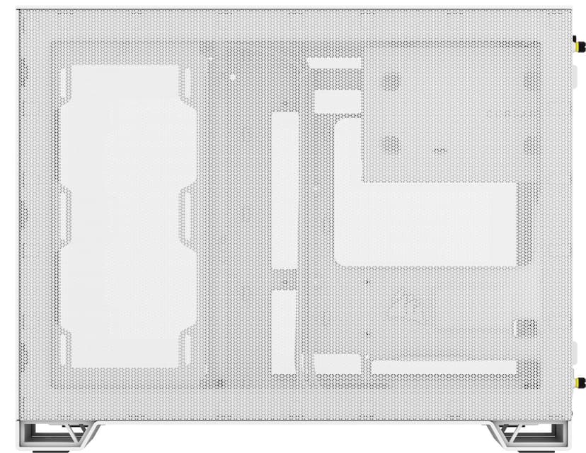 Corsair 2500X Glas Midi Tower Hvit