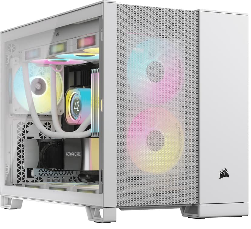 Corsair 2500D Airflow Mesh Midi Tower Hvid