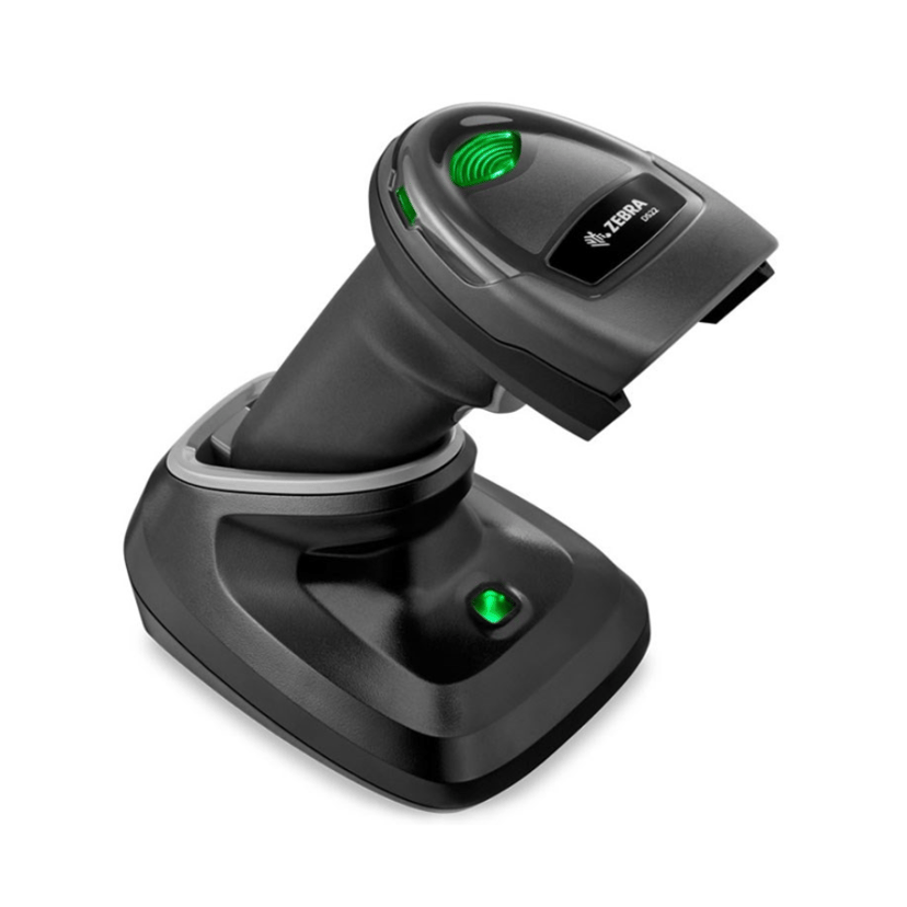 Zebra DS2278-SR 2D USB-sarja, musta telineellä