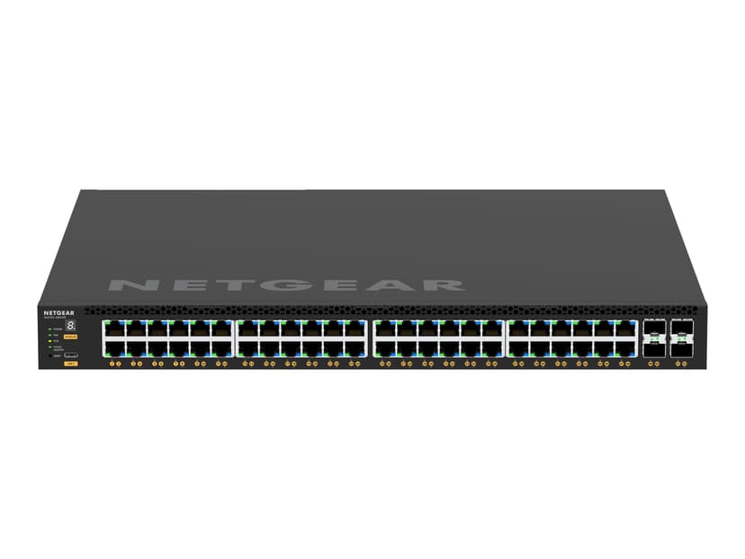 Netgear M4350-48G4XF Managed L3 Gigabit Ethernet (10/100/1000) Power over Ethernet (PoE) 1U Zwart