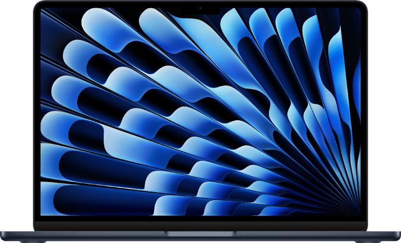 Apple MacBook Air (2024) Midnight *US-Keyboard* - (Fyndvara klass 2) Apple M3 24GB 512GB 13.6"
