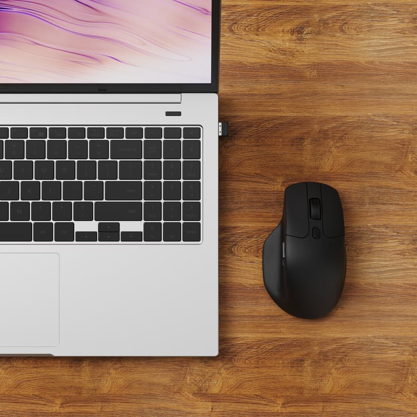 Keychron M6 Wireless Mouse RF Wireless + Bluetooth + USB Type-C