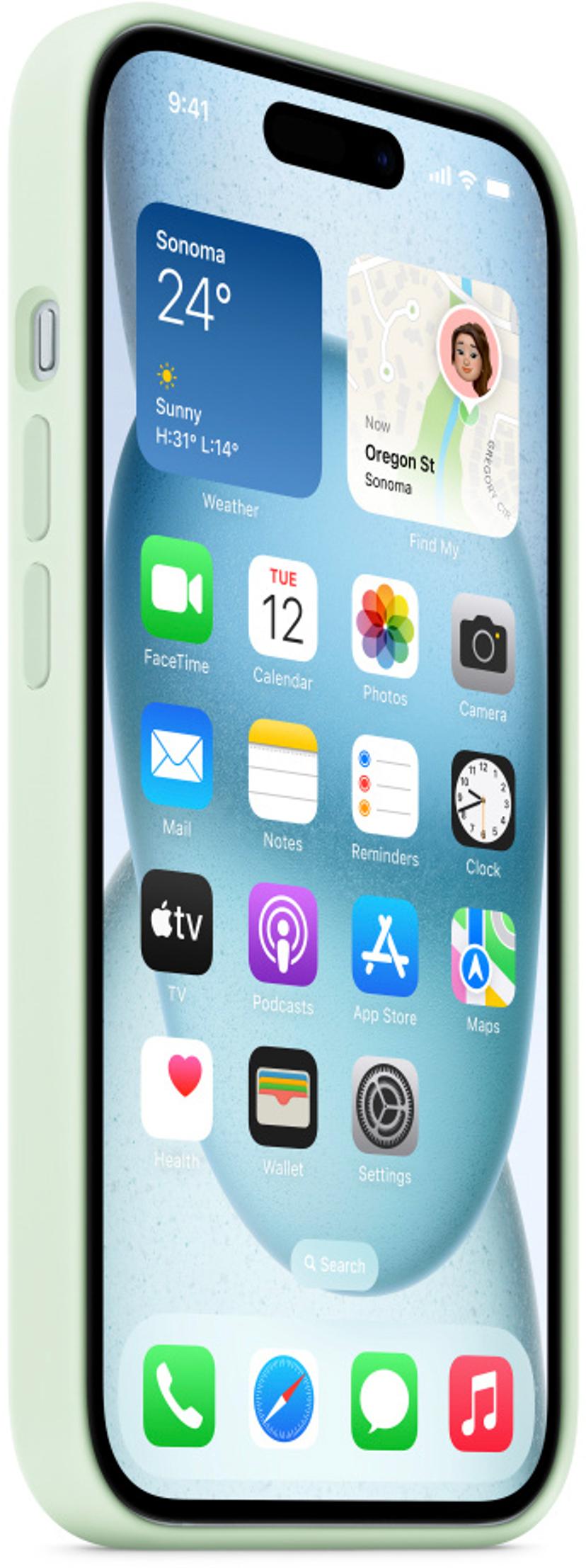 Apple Silicone Case With Magsafe iPhone 15 Plus Mynte