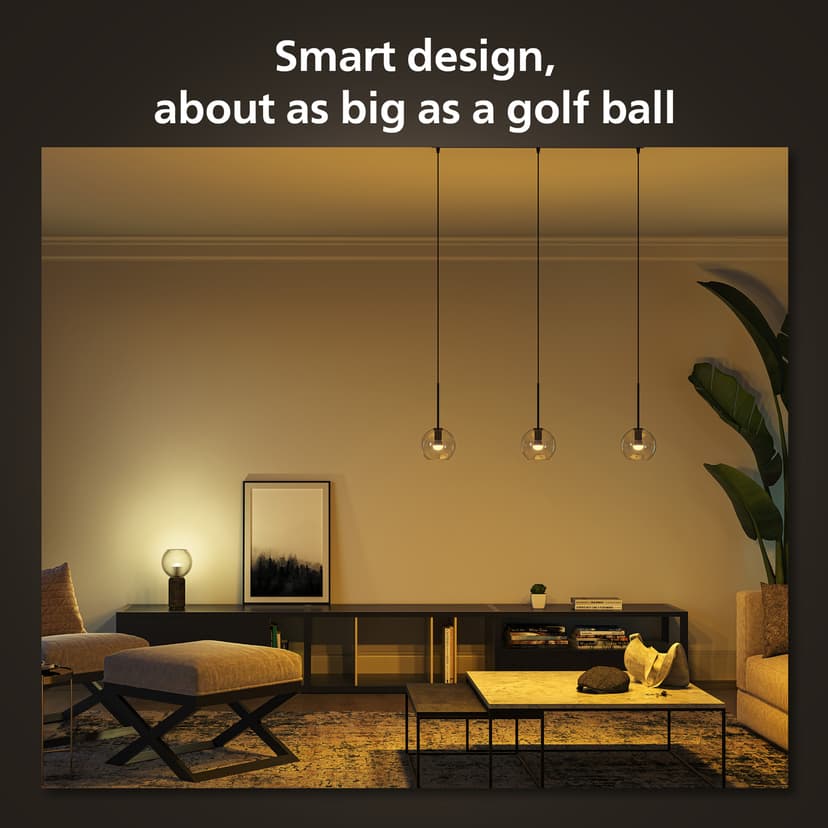 Philips Hue White ambiance Klotlampa – E14 smart ljuskälla