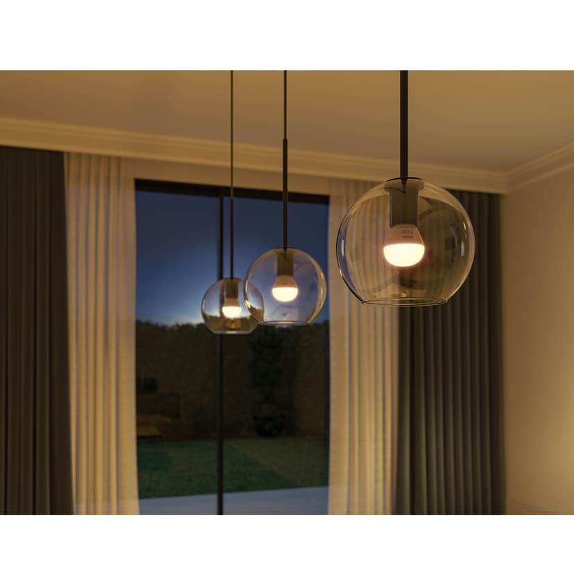 Philips Hue White ambiance Klotlampa – E14 smart ljuskälla