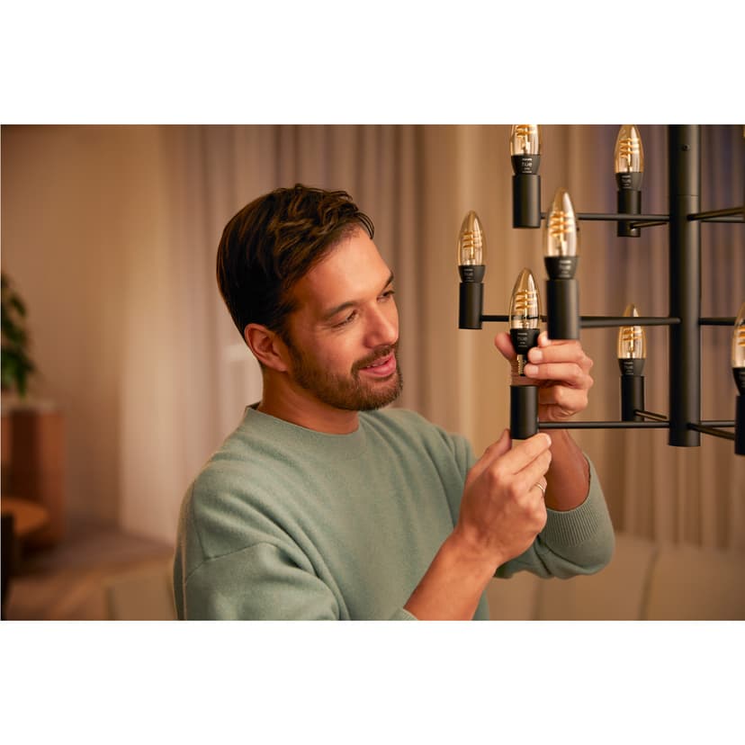 Philips Kerte - E14 pærer - 2-pak