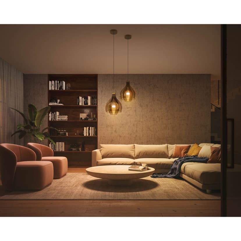 Philips Hue White ambiance A60 - E27-älylamppu - 1 100 (2 kpl)