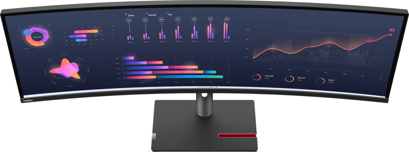 Lenovo ThinkVision P49w-30 Curved 49" 5120 x 1440pixels IPS 32:9 60Hz