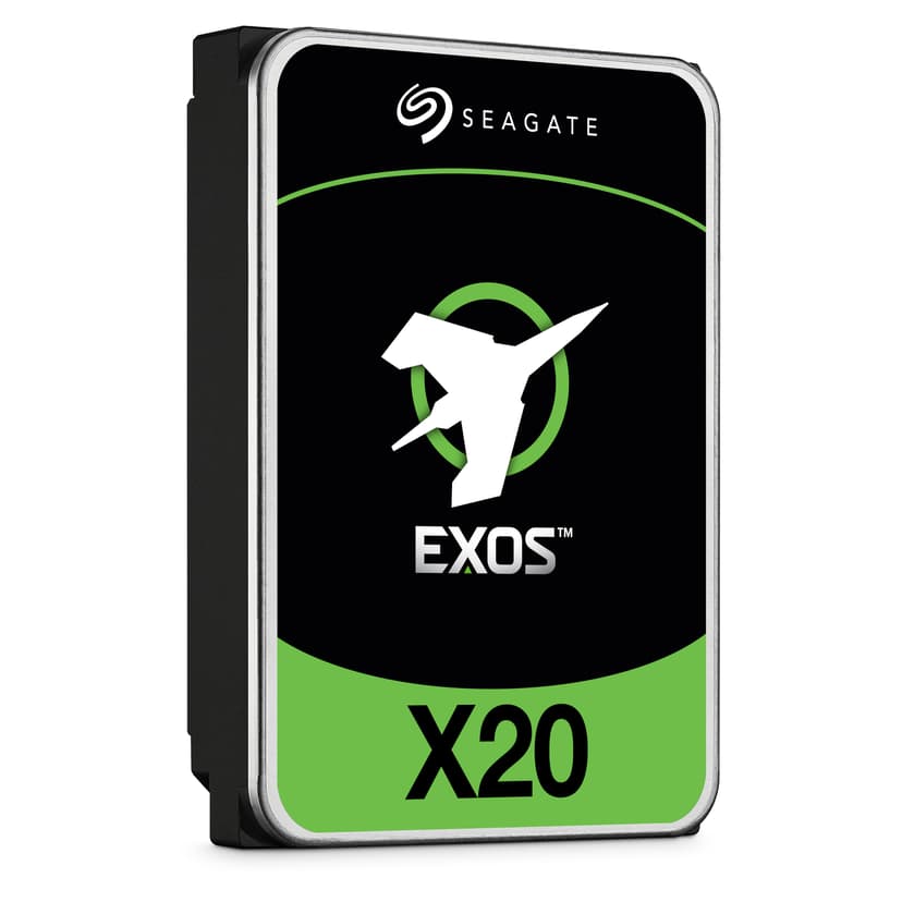 Seagate EXOS X20 20TB 512E/4KN 3.5" 7200r/min SATA 6.0 Gbit/s Harddisk