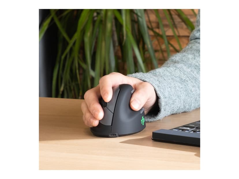 R-Go Tools HE Break Ergonomic Mouse Small Right Handed Bluetooth Mus