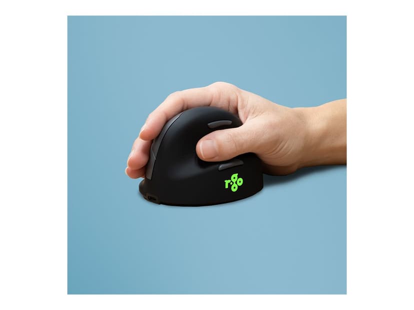 R-Go Tools HE Break Ergonomic Mouse Small Right Handed Bluetooth Mus