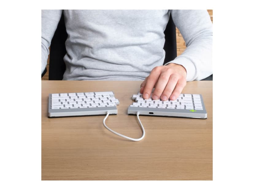 R-Go Tools Split Break Ergonomic Keyboard Nordic Wireless Trådlös Nordic