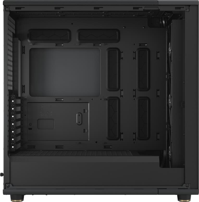 Fractal Design North XL Glas Midi Tower Charcoal, Sort