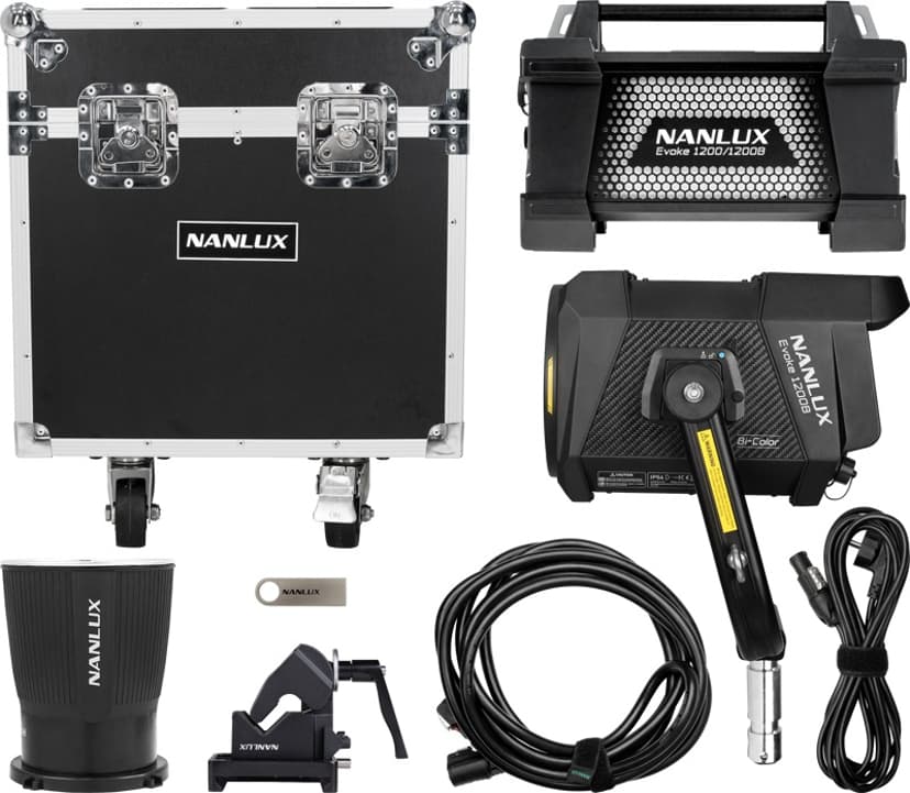 NANLUX Evoke 1200B Spot Light med Flight Case