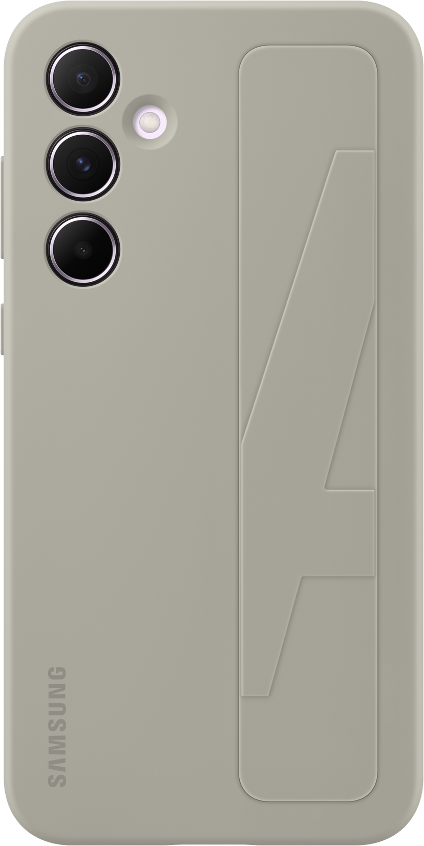 Samsung Standing Grip Case Samsung Galaxy A55 5G Grå