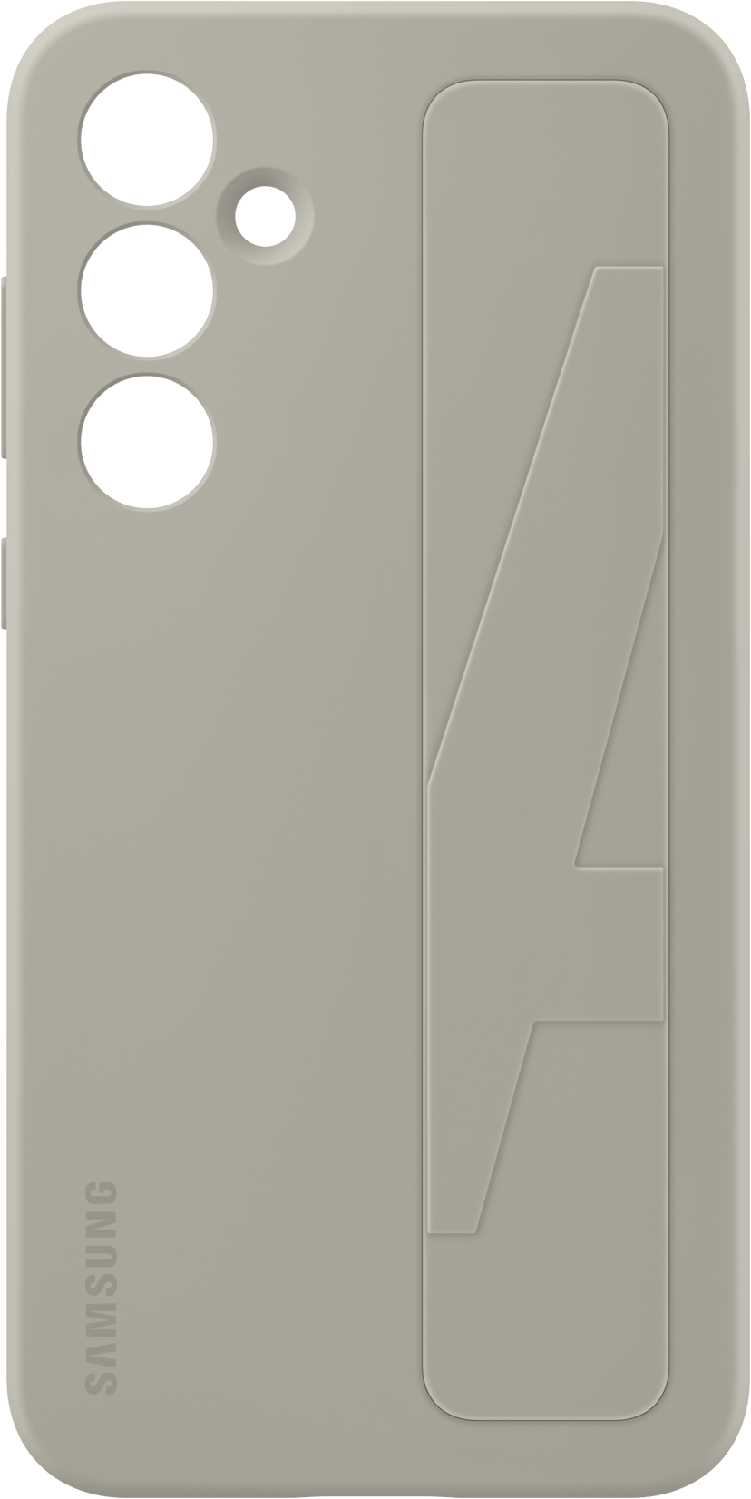 Samsung Standing Grip Case Samsung Galaxy A55 5G Grå