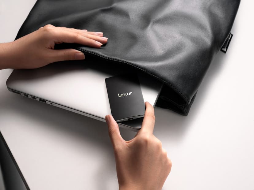 Lexar SSD SL500 1TB USB-C Sort
