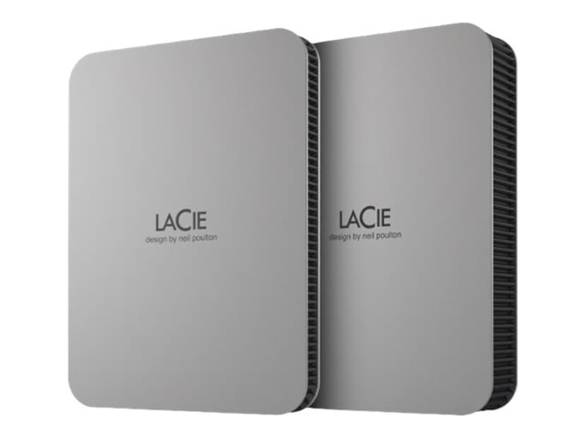 LaCie Mobile Drive Secure 4TB Harmaa