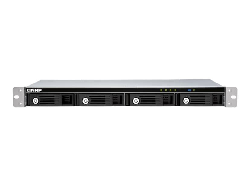 QNAP TR-004U 4-fags 1U rackmontert utvidelsesenhet