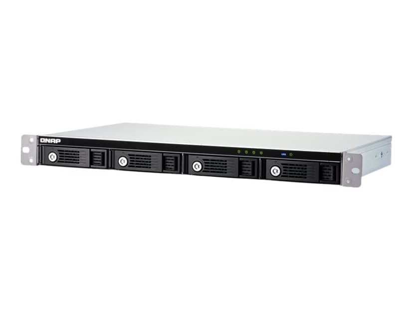 QNAP TR-004U 4-fags 1U rackmontert utvidelsesenhet