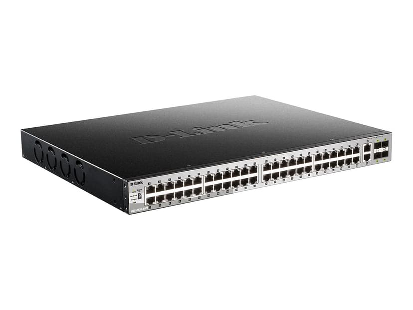 D-Link DGS-3130-54PS/E netwerk-switch Managed L3 Gigabit Ethernet (10/100/1000) Power over Ethernet (PoE) Grijs