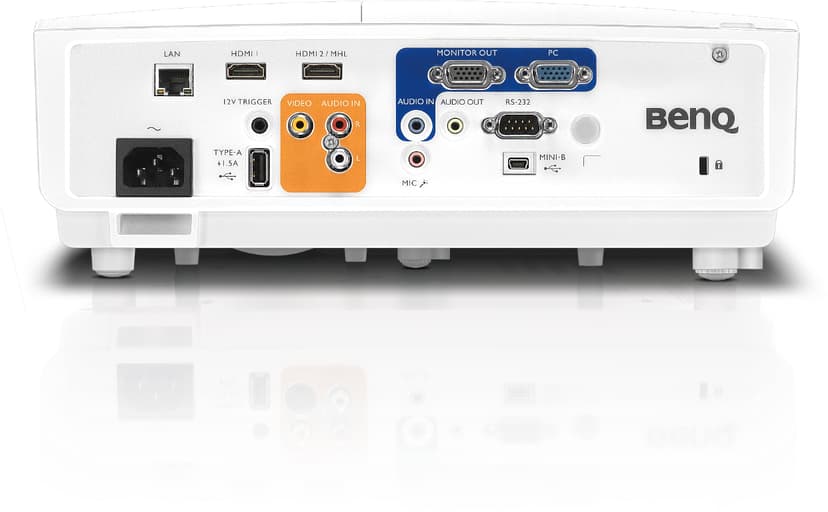 BenQ SH753P datorprojektorer Standard throw-projektor 5000 ANSI-lumen DLP 1080p (1920x1080) 3D kompatibilitet Vit