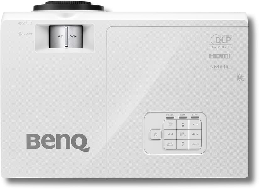 BenQ SH753P datorprojektorer Standard throw-projektor 5000 ANSI-lumen DLP 1080p (1920x1080) 3D kompatibilitet Vit
