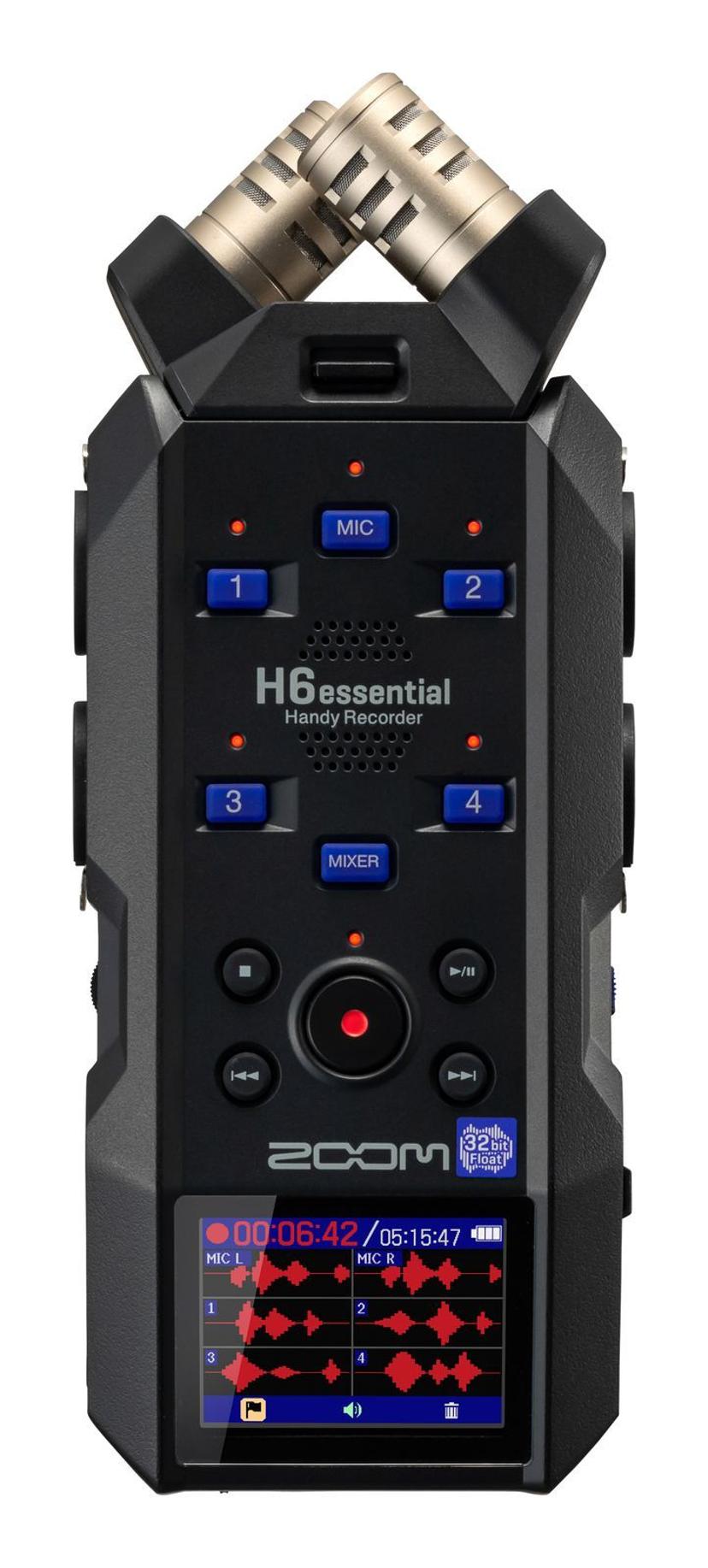 Zoom H6essential Handy Recorder Med 6 Kanaler