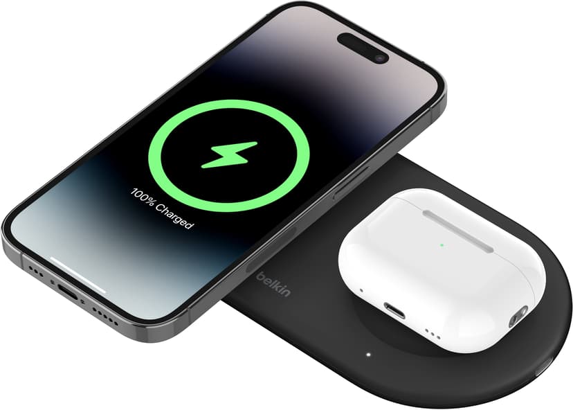 Belkin 2in1 Qi2 15w Magnetic Charging Pad