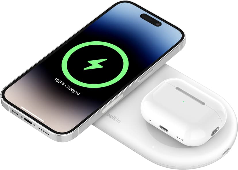 Belkin 2in1 Qi2 15w Magnetic Charging Pad