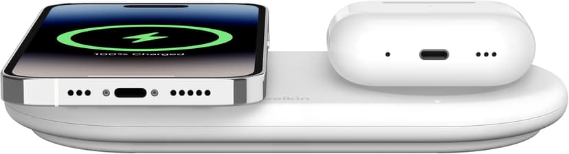 Belkin 2in1 Qi2 15w Magnetic Charging Pad