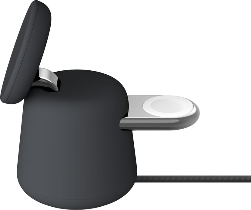 Belkin 2in1 Magsafe 15w Charging Stand Charcoal 1.5m