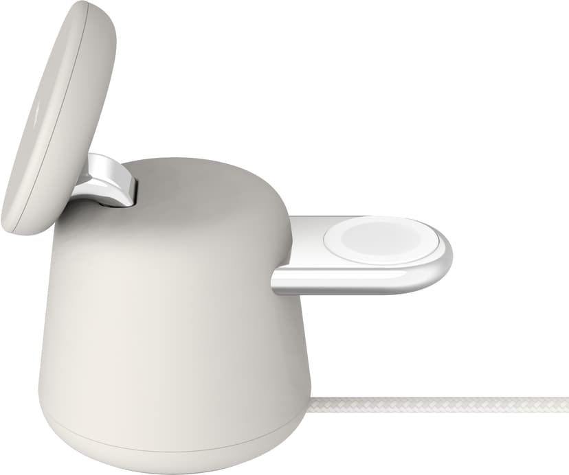 Belkin 2in1 Magsafe 15w Charging Stand 1.5m Sand
