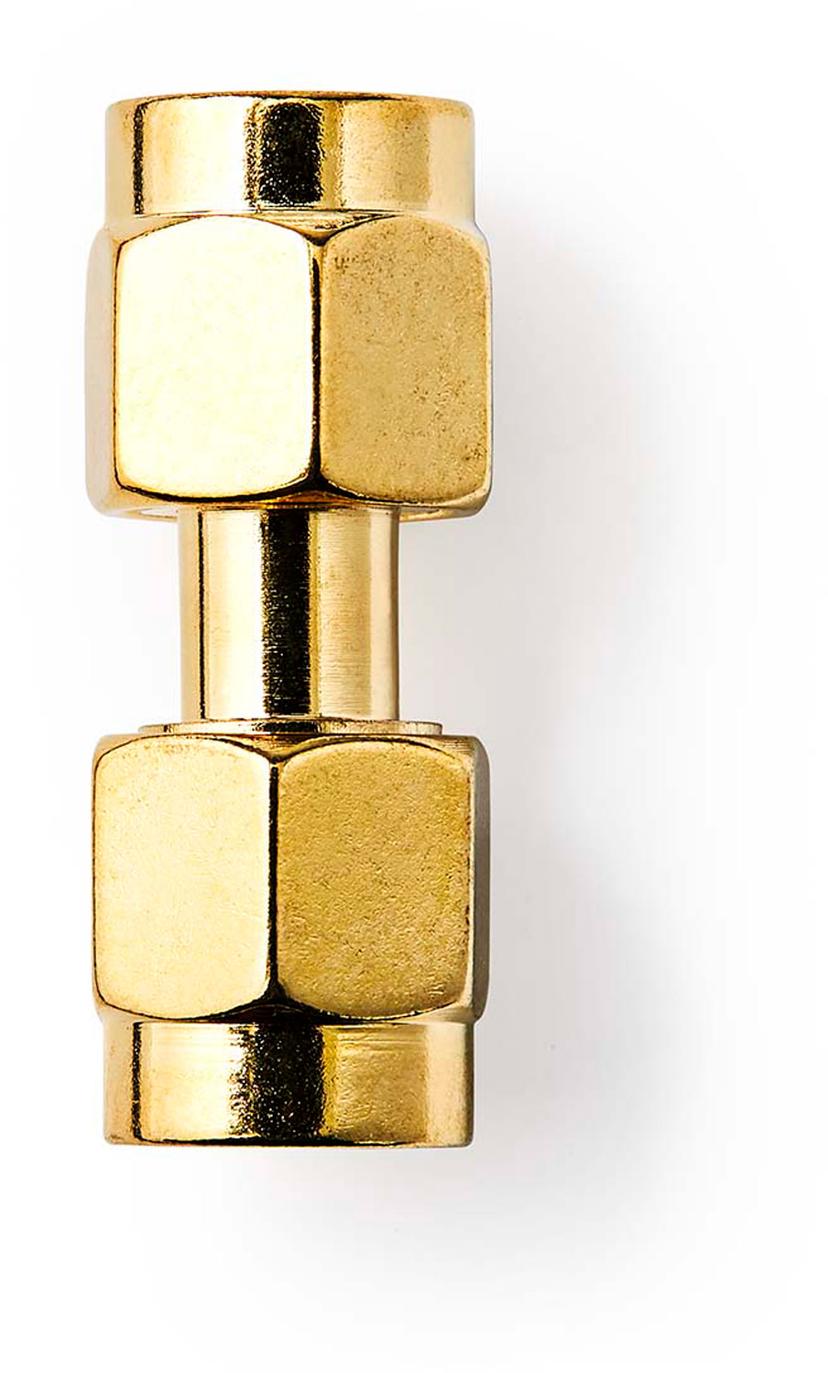 Nedis Sma Male To Sma Male Adapter Gold Plated 50ohm 2-pack