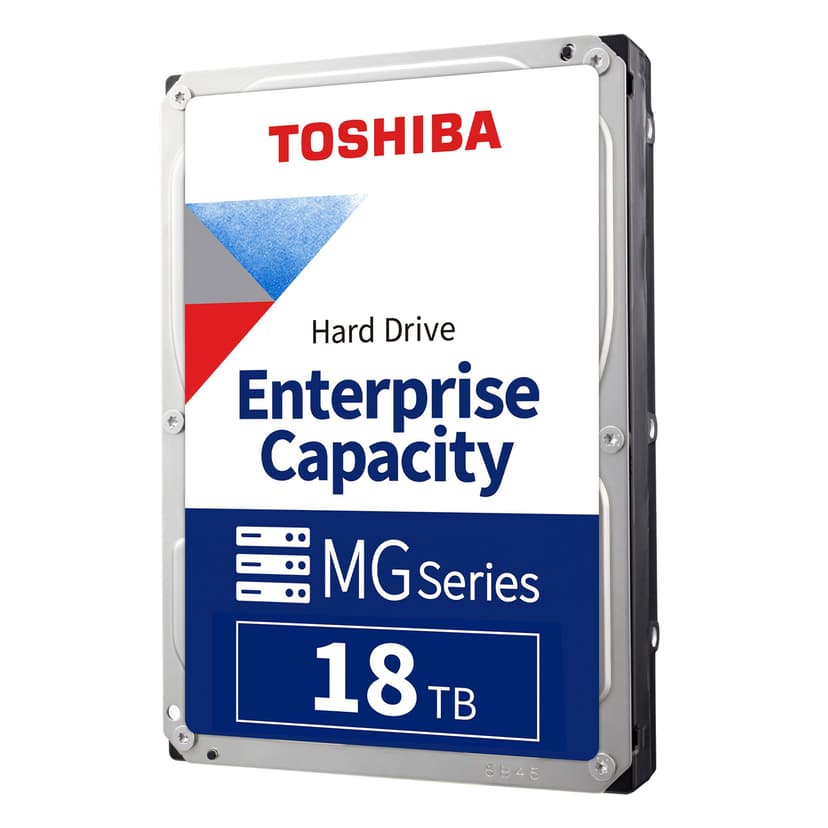 Toshiba Toshiba MG10 Enterprise 18TB 3.5" 7200r/min SATA 6.0 Gbit/s Harddisk