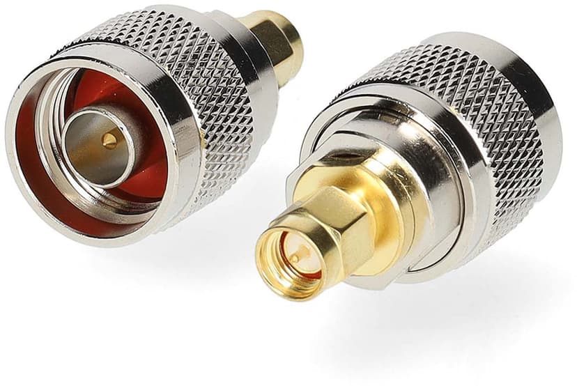Nedis Sma Male To N Male Adapter Gold/silver Plated 50ohm 2-