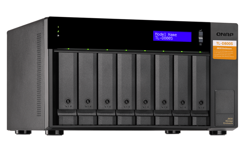 QNAP TL-D800S 8-Bay Desktop Expansionsenhet