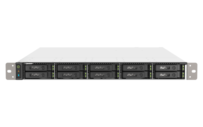 QNAP TS-H1090FU 10-Bay 1U Rackmonterad NAS