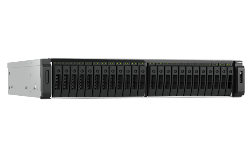 QNAP TS-H3077AFU-R7-64G 30-Bay 2U Rackmonterad NAS