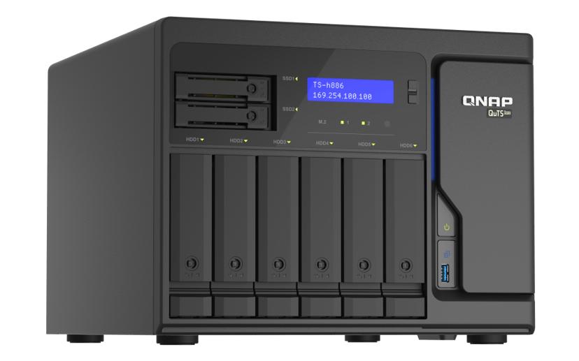 QNAP TS-H886-D1602-8G 8-Bay Desktop NAS