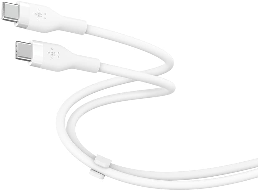 Belkin Flex USB-C to USB-C Cabel Silicone 3m USB-C USB-C Vit