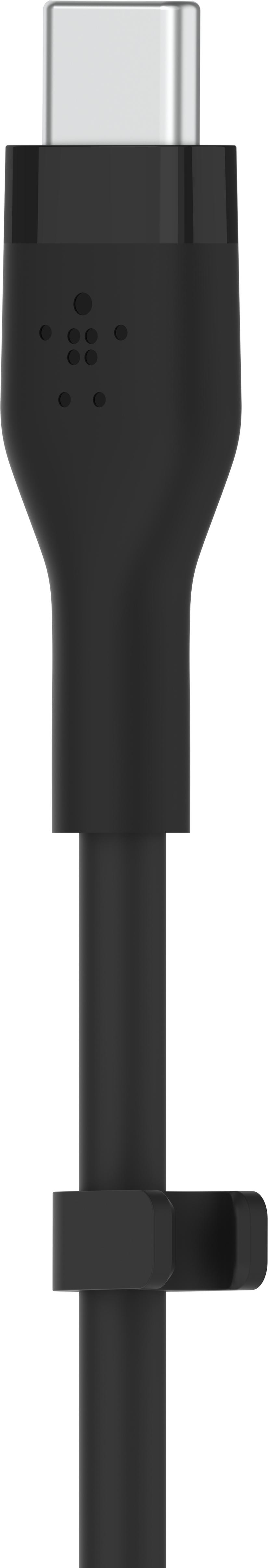Belkin Flex USB-C to Lightning Cabel Silicone 3m Musta