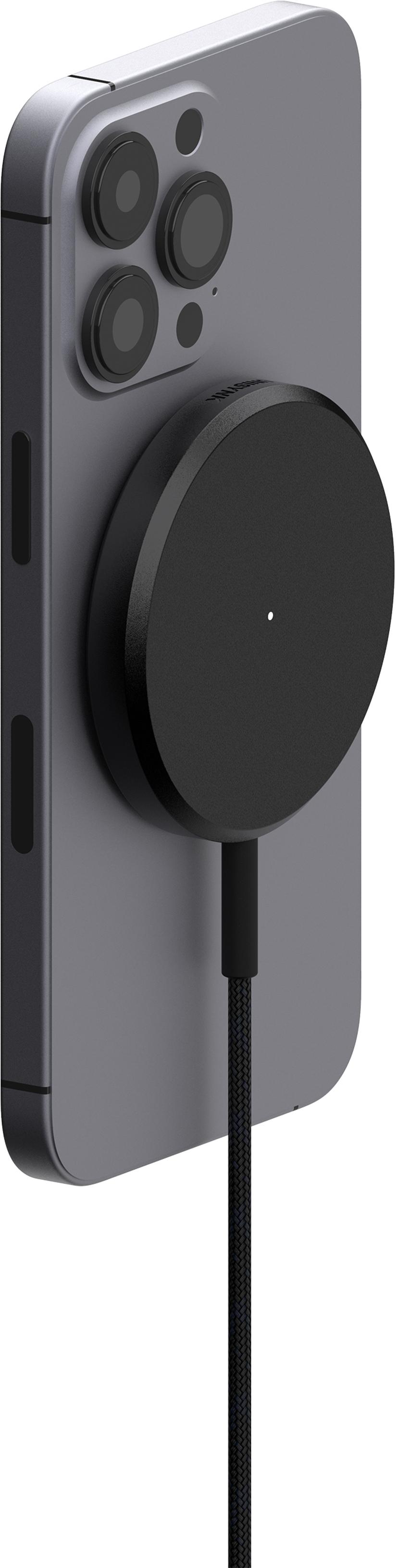 Unisynk Magnetic Wireless Charger Qi2 15W Sort 2m