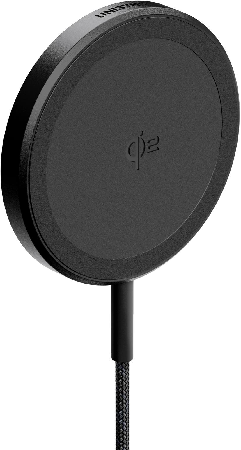 Unisynk Magnetic Wireless Charger Qi2 15W Sort 2m